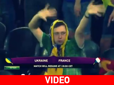 Ο… τρελός χορός Ουκρανού φιλάθλου